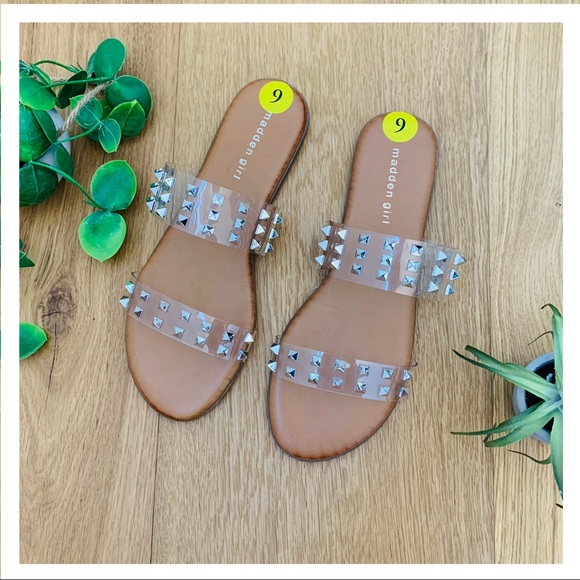 madden girl spiked sandals
